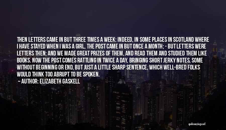Little Girl Short Quotes By Elizabeth Gaskell