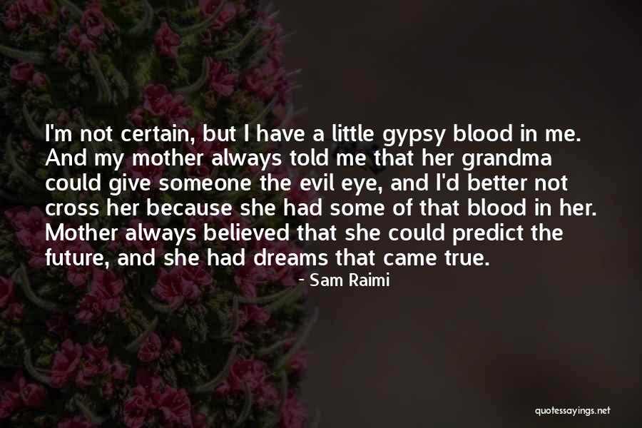 Little Gypsy Quotes By Sam Raimi Little Gypsy Quotes By Sam Raimi