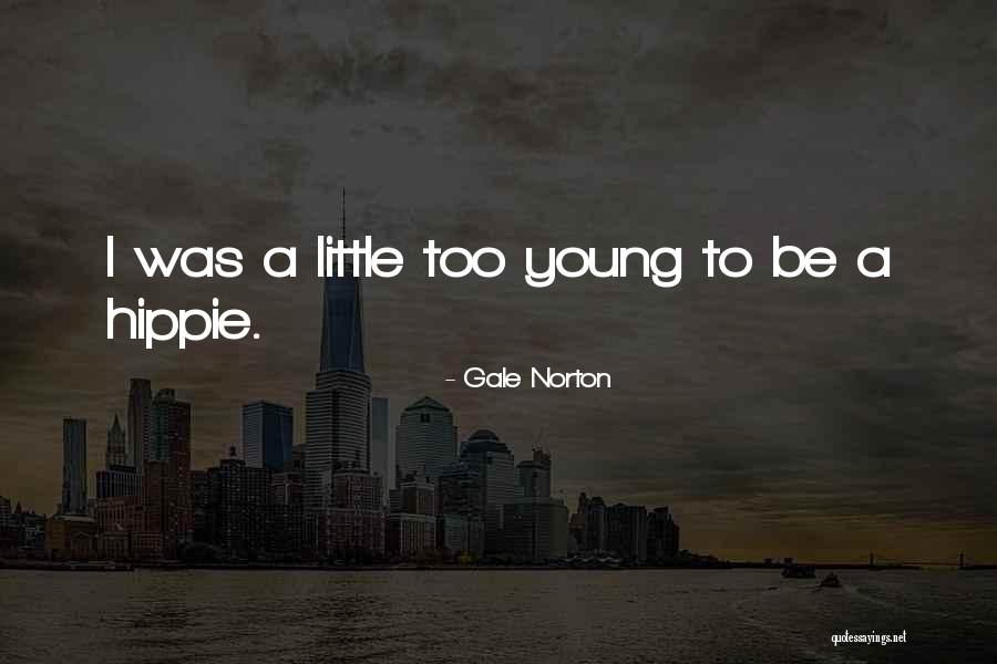 Little Hippie Quotes By Gale Norton Little Hippie Quotes By Gale Norton