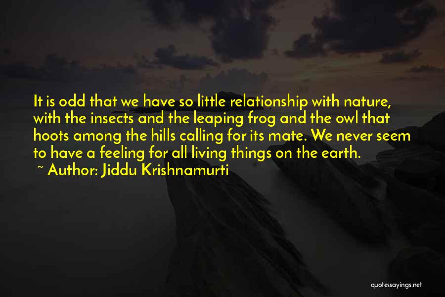 Little Hoots Quotes By Jiddu Krishnamurti