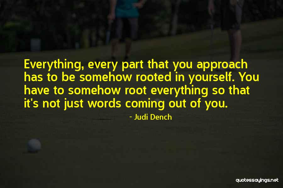 Little Known Star Wars Quotes By Judi Dench