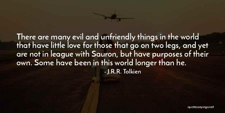 Little League Quotes By J.R.R. Tolkien