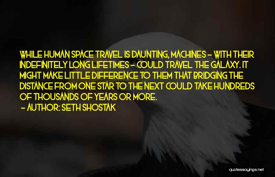 Little Machines Quotes By Seth Shostak