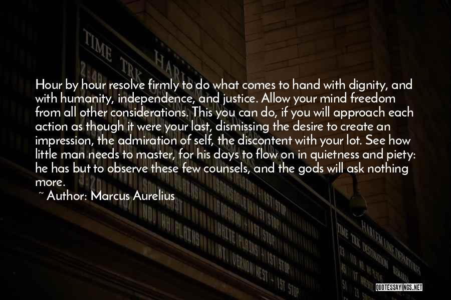 Little Master Quotes By Marcus Aurelius