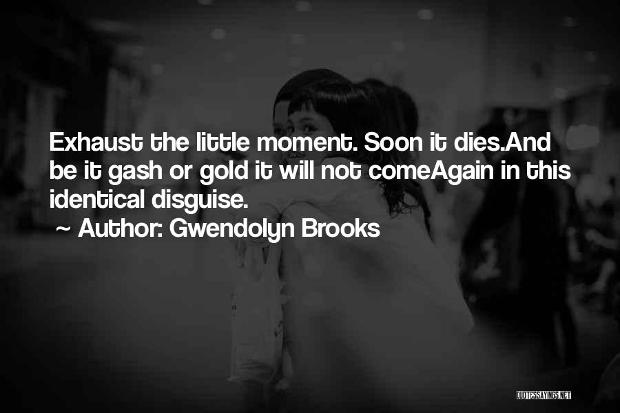 Little Moments Quotes By Gwendolyn Brooks