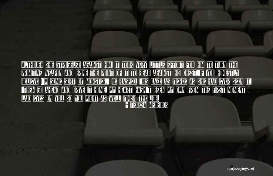 Little Monster Quotes By Teresa Medeiros Little Monster Quotes By Teresa Medeiros