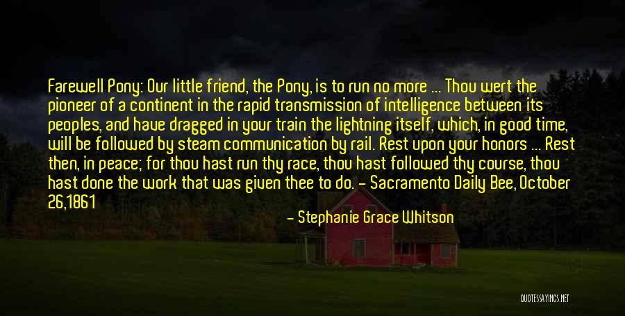 Little Pony Quotes By Stephanie Grace Whitson Little Pony Quotes By Stephanie Grace Whitson