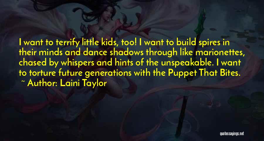 Little Puppet Quotes By Laini Taylor