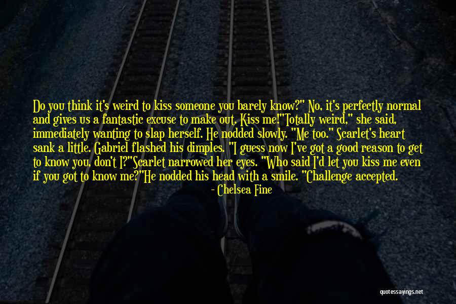 Little Scarlet Quotes By Chelsea Fine