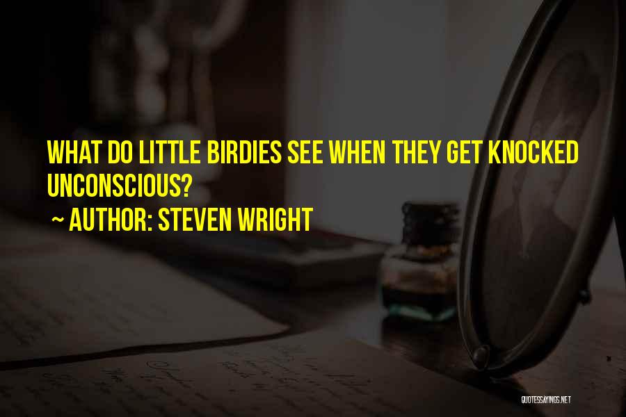 Little Steven Quotes By Steven Wright