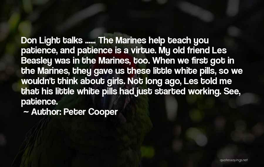 Little Talks Quotes By Peter Cooper