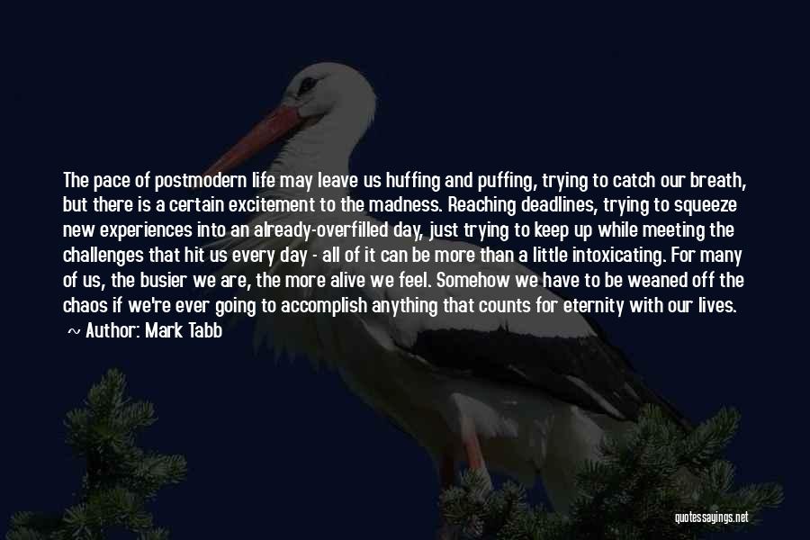 Little Thing That Counts Quotes By Mark Tabb