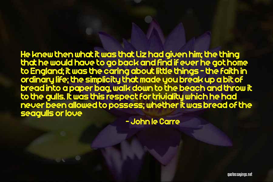 Little Things In Love Quotes By John Le Carre