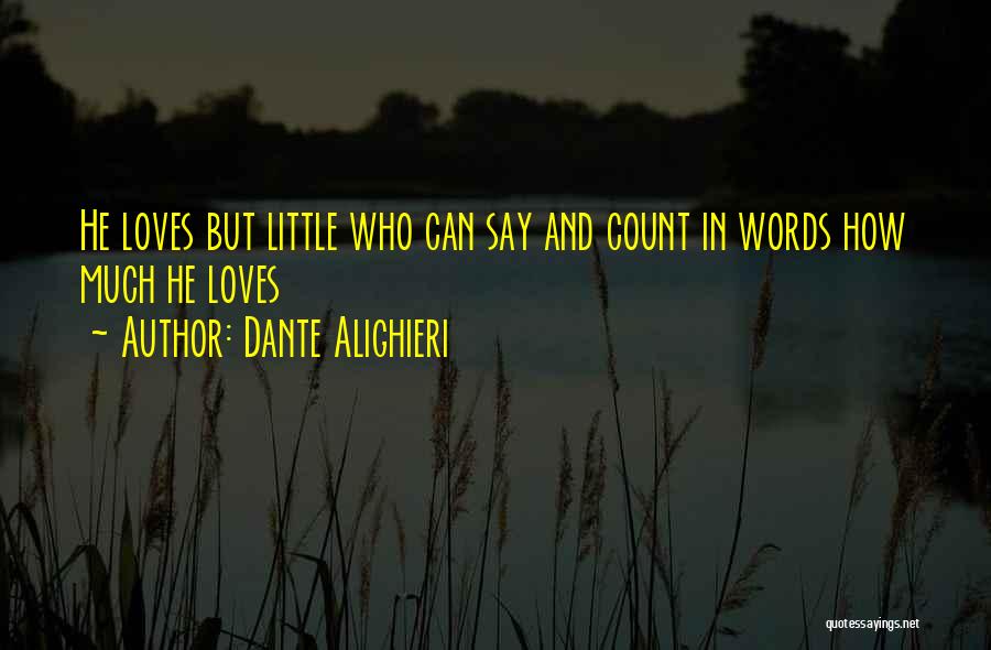 Little Things That Count Quotes By Dante Alighieri