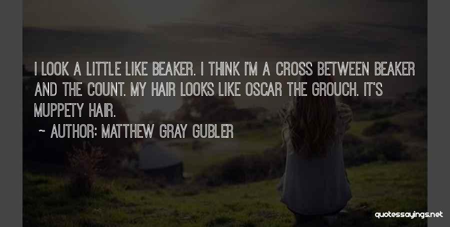 Little Things That Count Quotes By Matthew Gray Gubler