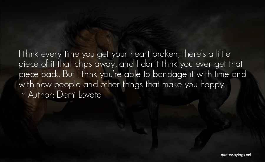 Little Things That Make You Happy Quotes By Demi Lovato