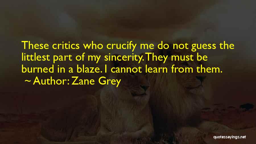 Littlest Quotes By Zane Grey