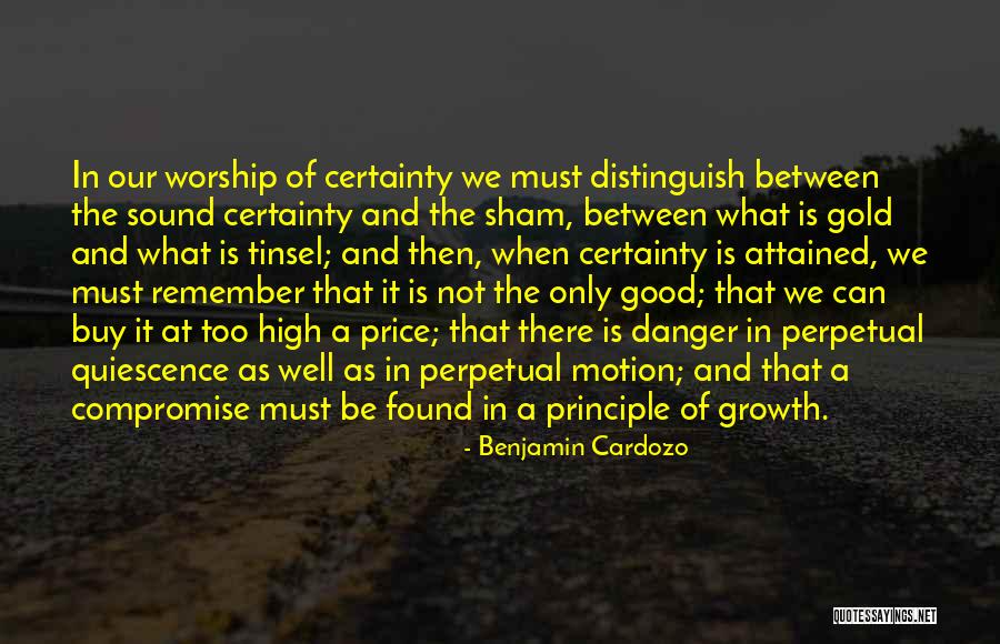 Liudmyla Quotes By Benjamin Cardozo Liudmyla Quotes By Benjamin Cardozo