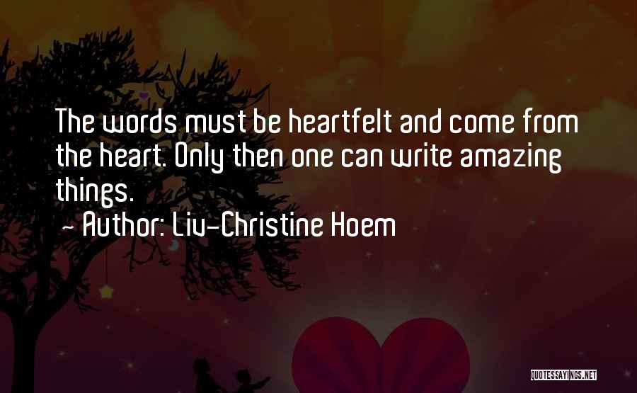 Liv-Christine Hoem Quotes 1107520