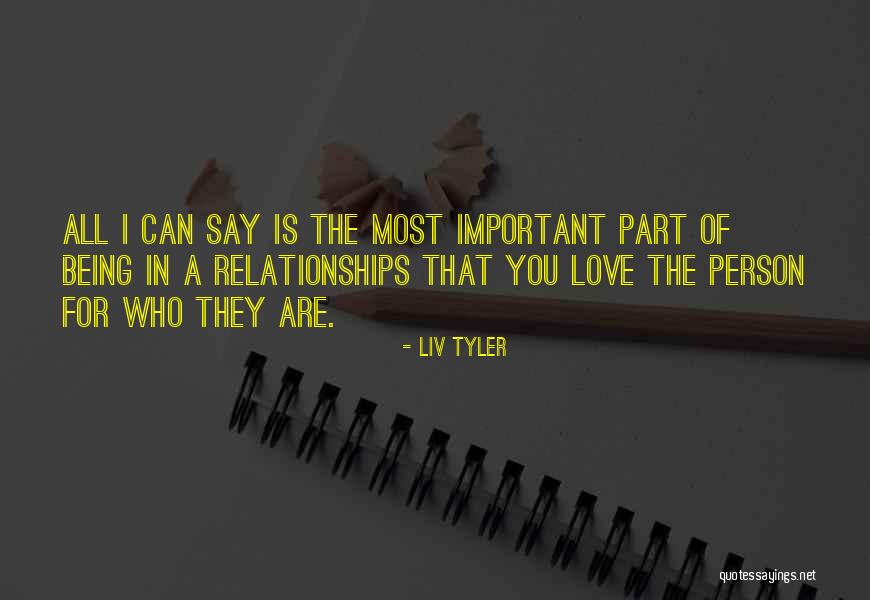 Liv Tyler Quotes 244670 Liv Tyler Quotes 244670