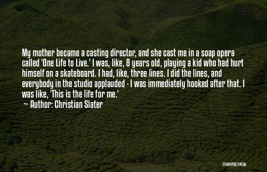 Live 8 Quotes By Christian Slater
