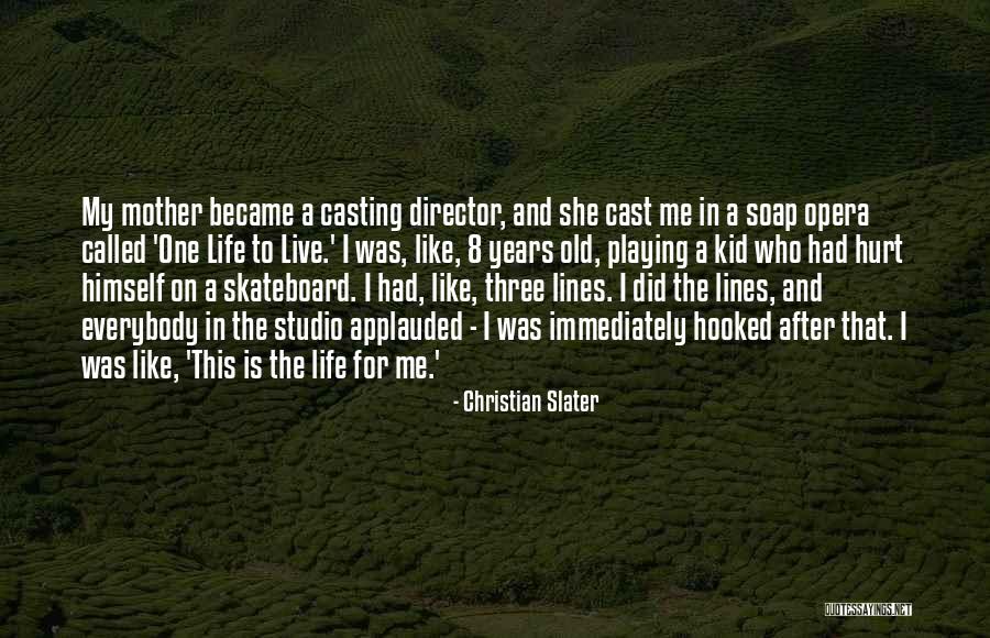 Live 8 Quotes By Christian Slater