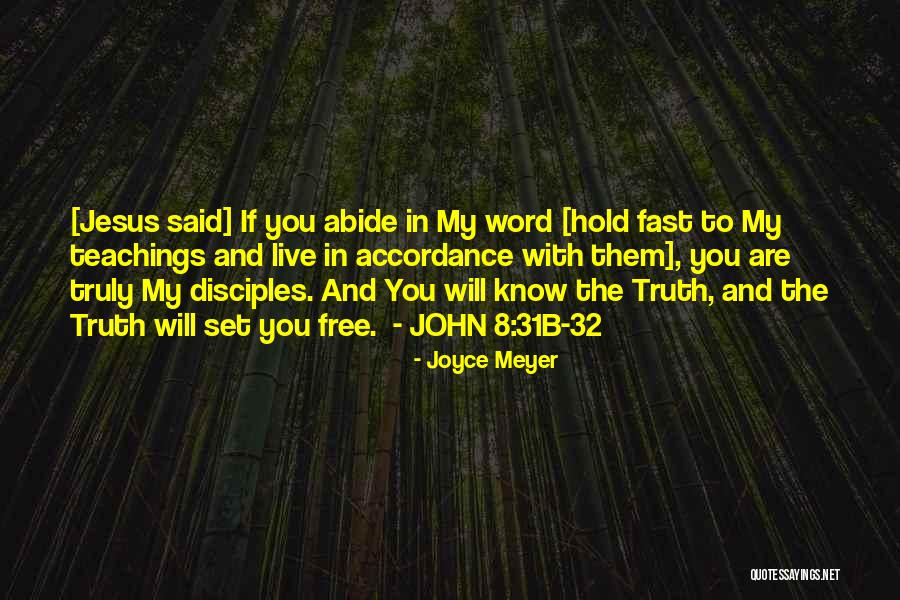 Live 8 Quotes By Joyce Meyer