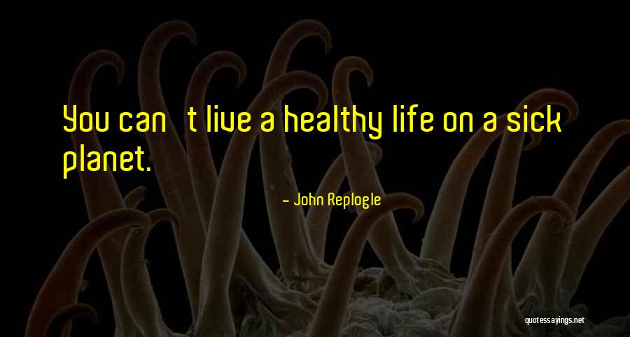 Live A Healthy Life Quotes By John Replogle