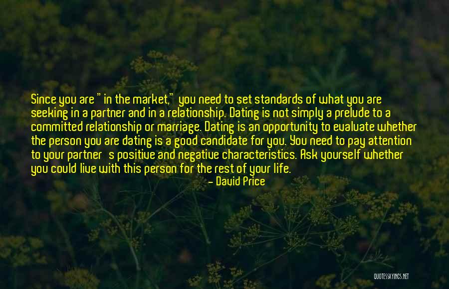 Live A Positive Life Quotes By David Price