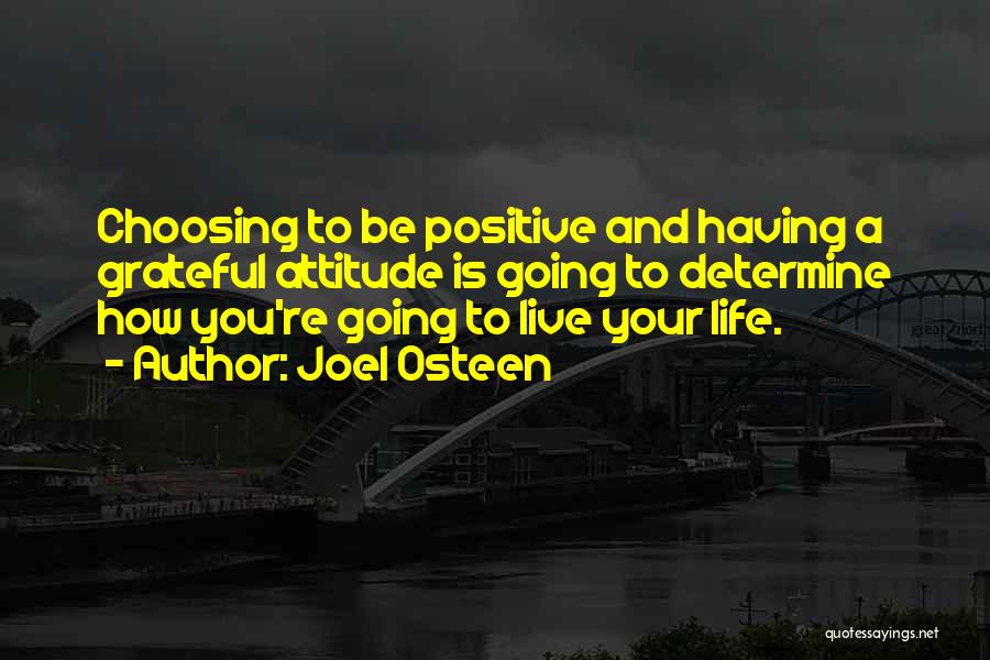 Live A Positive Life Quotes By Joel Osteen