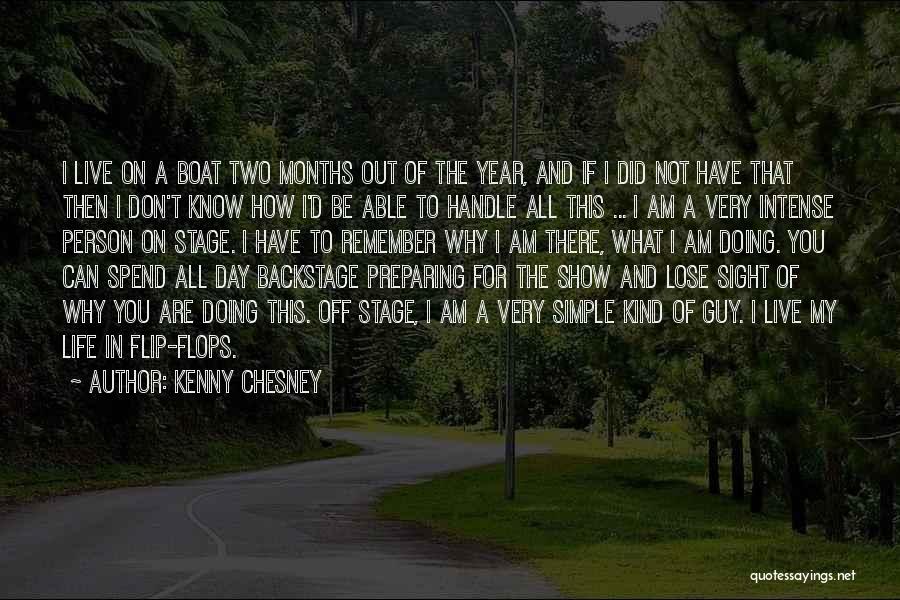 Live A Simple Life Quotes By Kenny Chesney