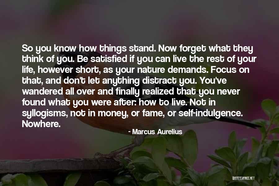 Live And Let Live Short Quotes By Marcus Aurelius