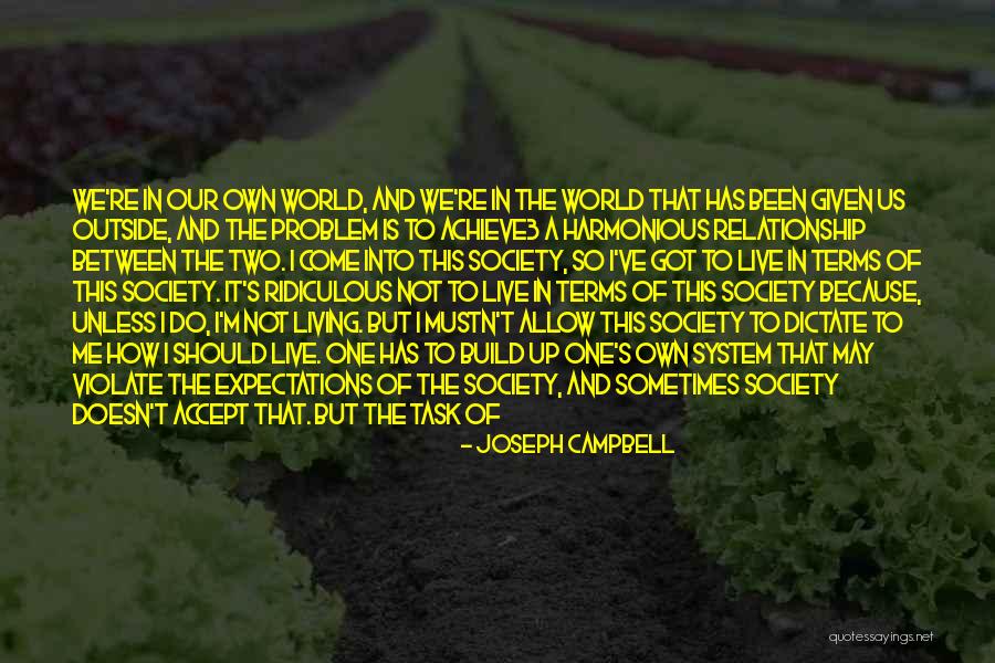 Live And Relationship Quotes By Joseph Campbell Live And Relationship Quotes By Joseph Campbell