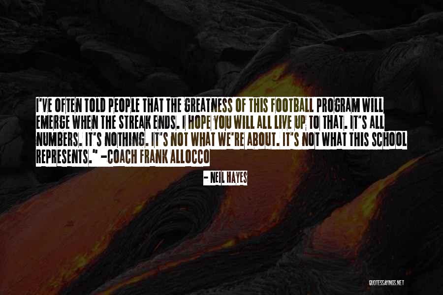 Live Coach Quotes By Neil Hayes Live Coach Quotes By Neil Hayes