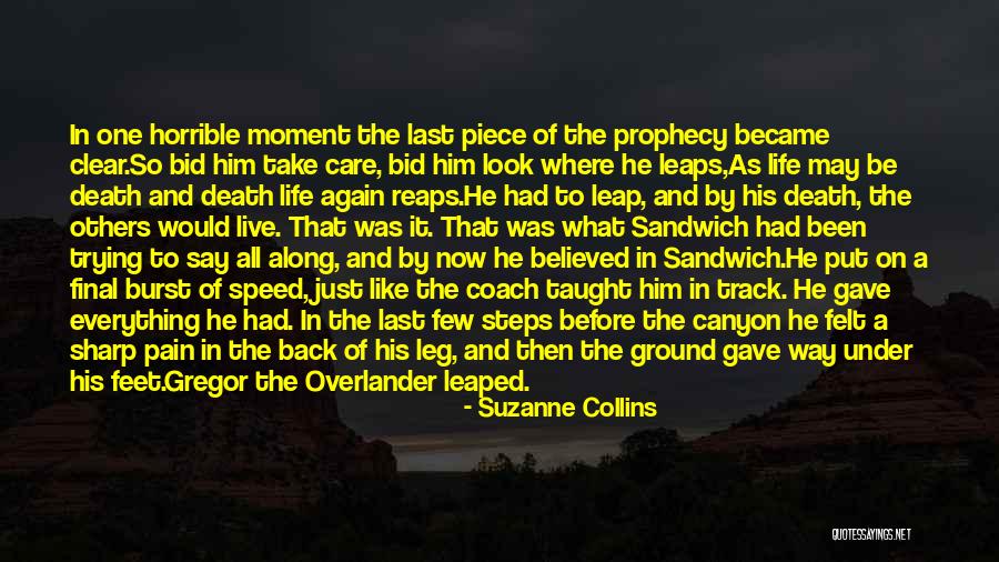 Live Coach Quotes By Suzanne Collins Live Coach Quotes By Suzanne Collins