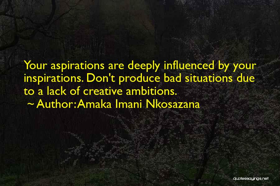 Live Deeply Quotes By Amaka Imani Nkosazana