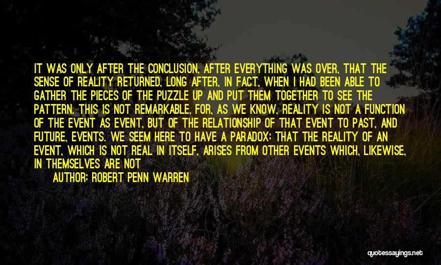 Live Events Quotes By Robert Penn Warren