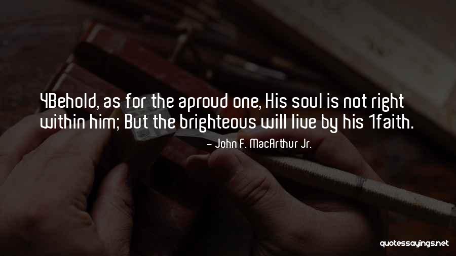 Live F&0 Quotes By John F. MacArthur Jr. Live F&0 Quotes By John F. MacArthur Jr.