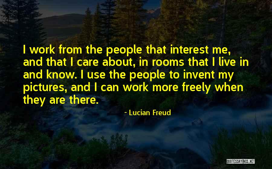 Live Freely Quotes By Lucian Freud