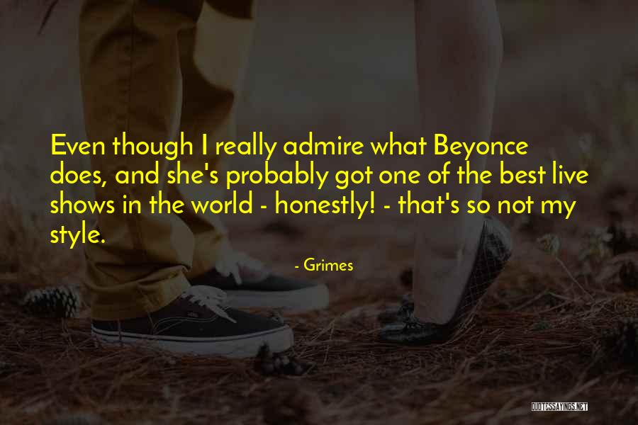 Live Honestly Quotes By Grimes Live Honestly Quotes By Grimes