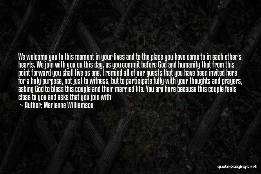 Live In This Moment Quotes By Marianne Williamson