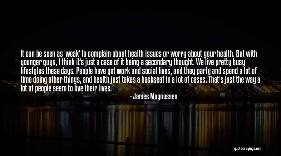 Live It Up Party Quotes By James Magnussen