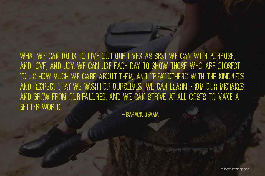 Live Learn And Grow Quotes By Barack Obama