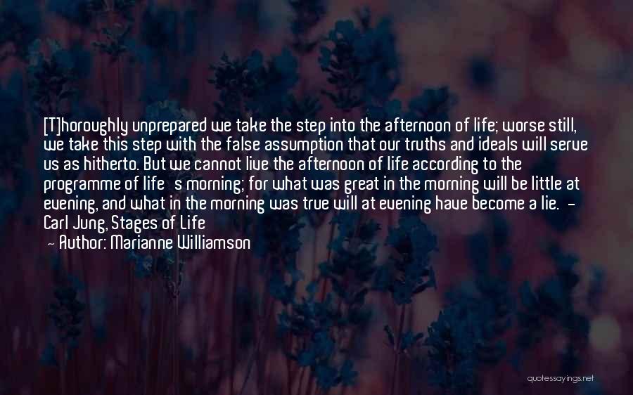 Live Life A Little Quotes By Marianne Williamson