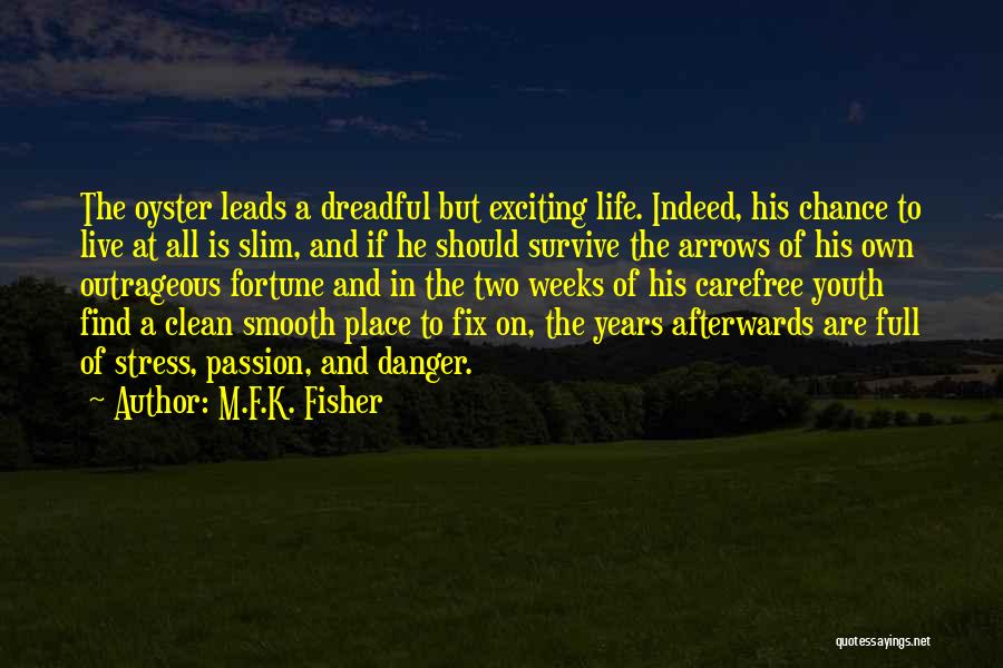 Live Life Carefree Quotes By M.F.K. Fisher