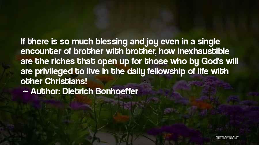 Live Life Daily Quotes By Dietrich Bonhoeffer