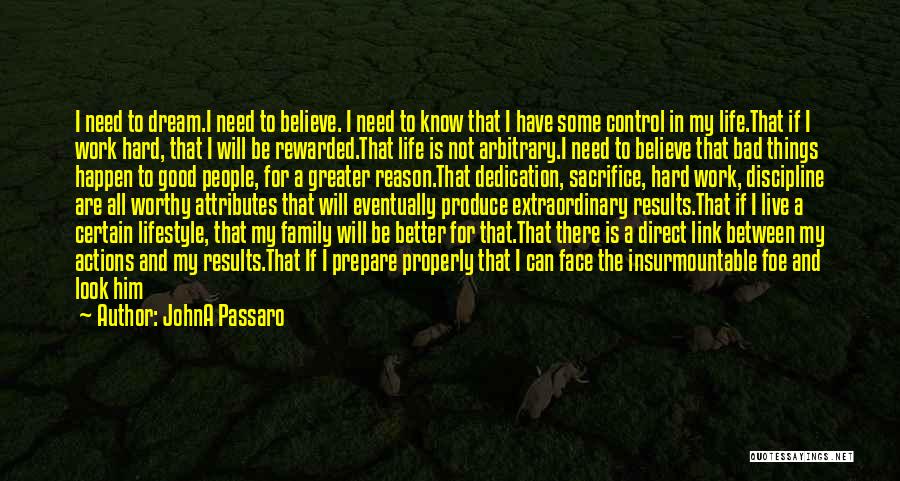 Live Life Dream Quotes By JohnA Passaro