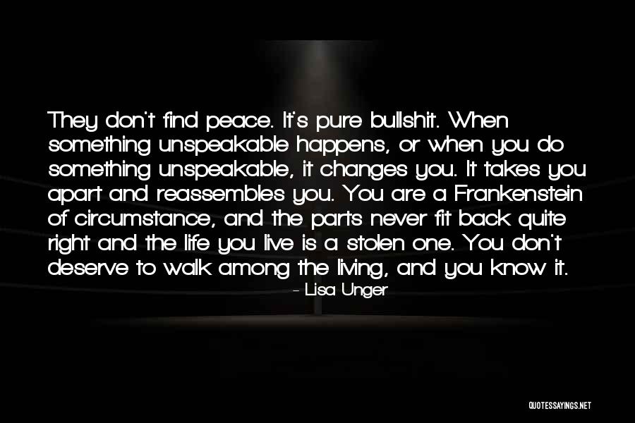 Live Life Fit Quotes By Lisa Unger Live Life Fit Quotes By Lisa Unger