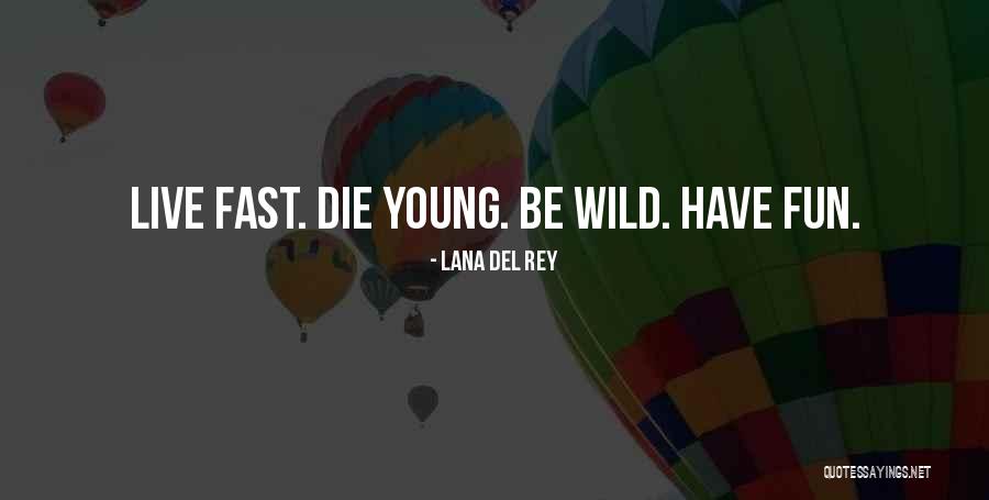Live Life Fun Quotes By Lana Del Rey