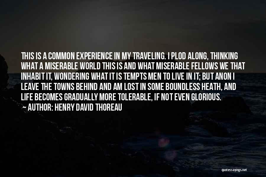 Live Life Travel Quotes By Henry David Thoreau